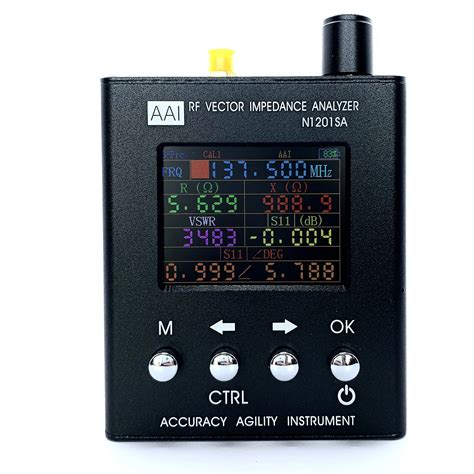 n1201sa uv rf vector impedance ant swr antenna analyzer manual|Tech Minds: Testing Antennas with the VNA N1201SA .